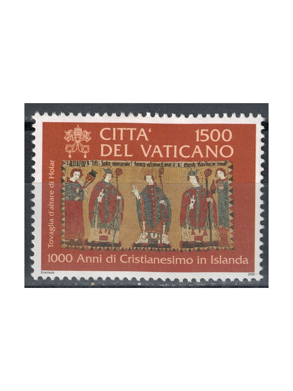 VATICANO 2000 Cristianesimo in Islanda MNH**
