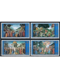 VATICAN 2000 Sistine Chapel 4v MNH**