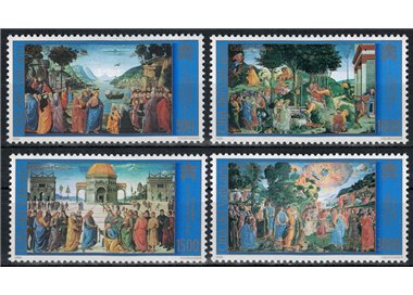 VATICANO 2000 Cappella Sistina 4v MNH**