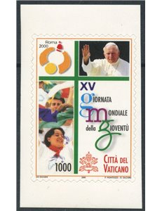VATICAN 2000 World Youth Day from MNH booklet**