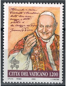VATICAN 2000 Beatification of Pope John XXIII MNH**