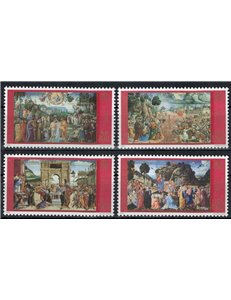 VATICANO 2001 Cappella Sistina 4v MNH**