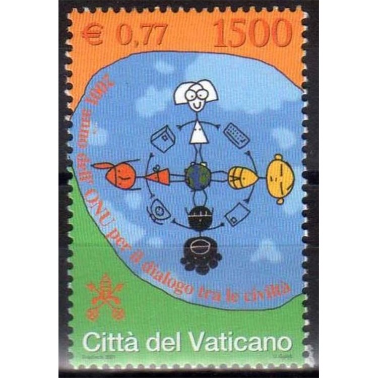 VATICAN 2001 Year of the UN MNH**