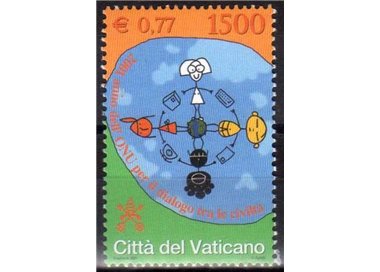 VATICAN 2001 Year of the UN MNH**