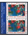 VATICANO 2001 Natale (da libretto) 2v MNH**