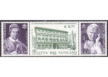 VATICANO 2002 Pontificia Accademia Ecclesiastica 3v MNH**
