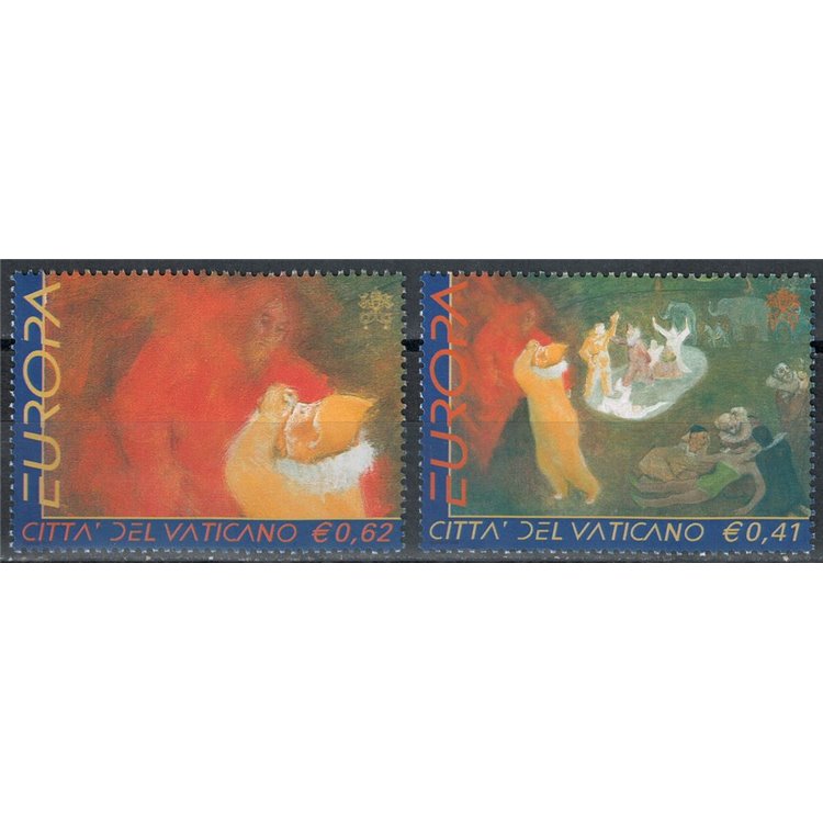 VATICAN 2002 Europe 2v MNH**