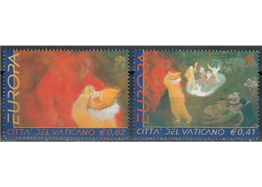 VATICAN 2002 Europe 2v MNH**