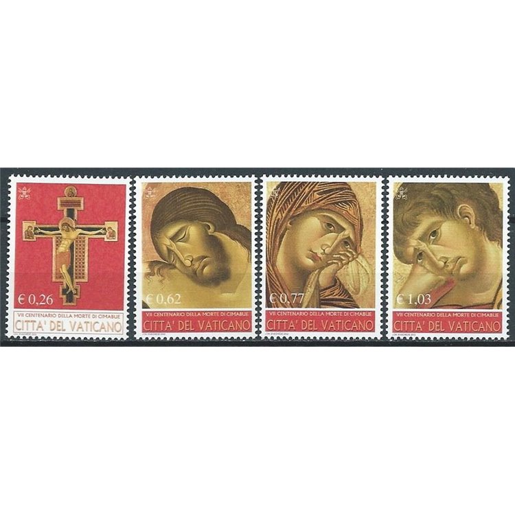 VATICAN 2002 Cimabue 4v MNH**