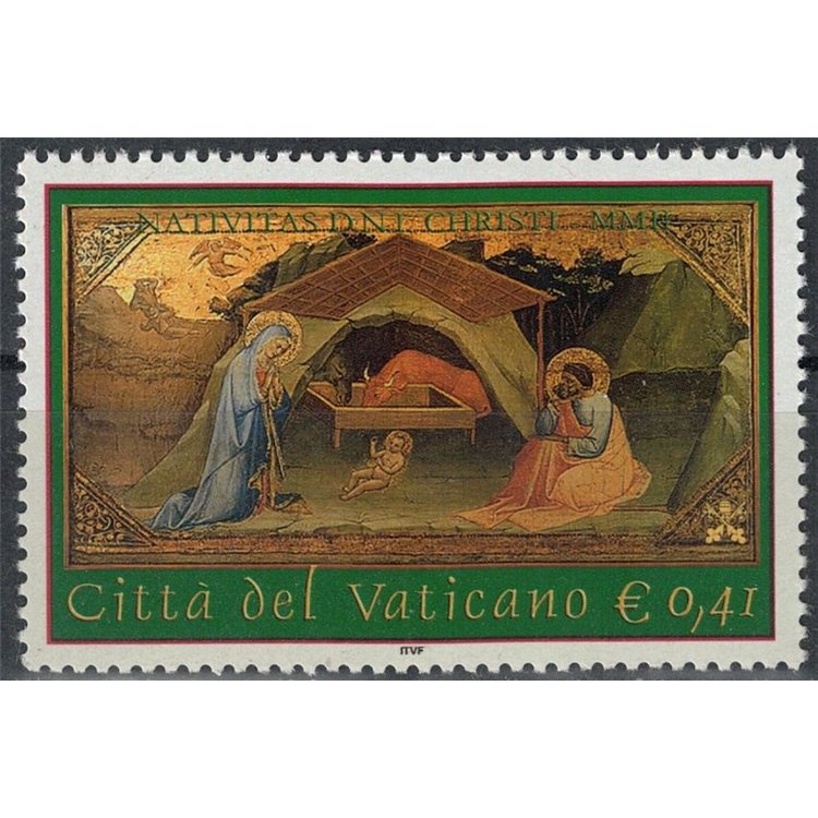 VATICAN 2002 Christmas MNH**