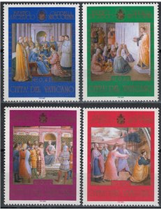 VATICANO 2003 Cappella Niccolina 4v MNH**