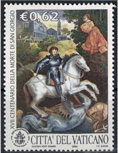 VATICAN 2003 St. George MNH**