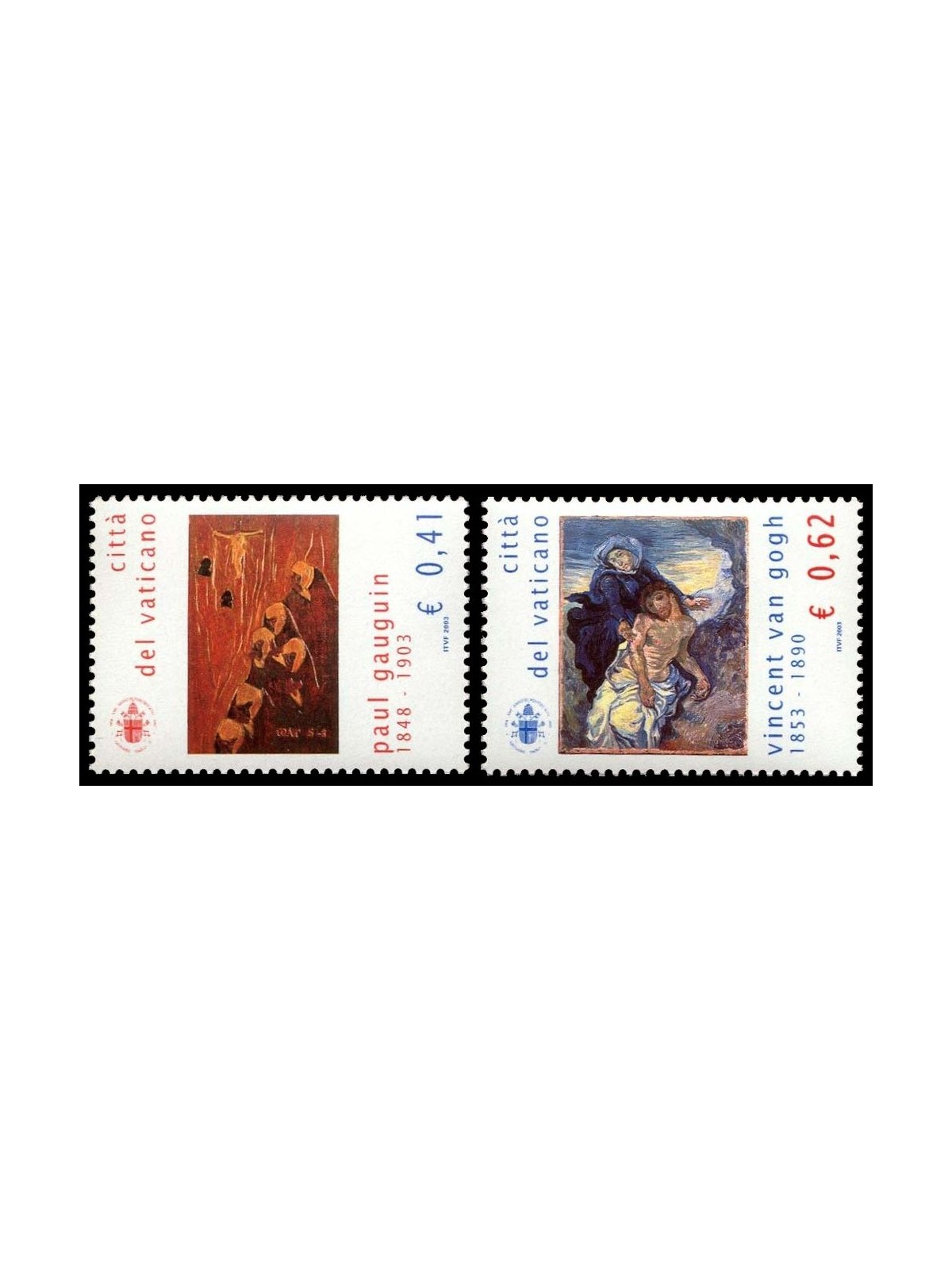 VATICAN 2003 Masters of Painting 2v MNH**