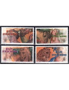 VATICAN 2003 Animals in St. Peter's, mosaics 4v MNH**