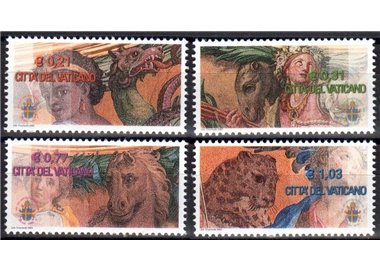 VATICAN 2003 Animals in St. Peter's, mosaics 4v MNH**