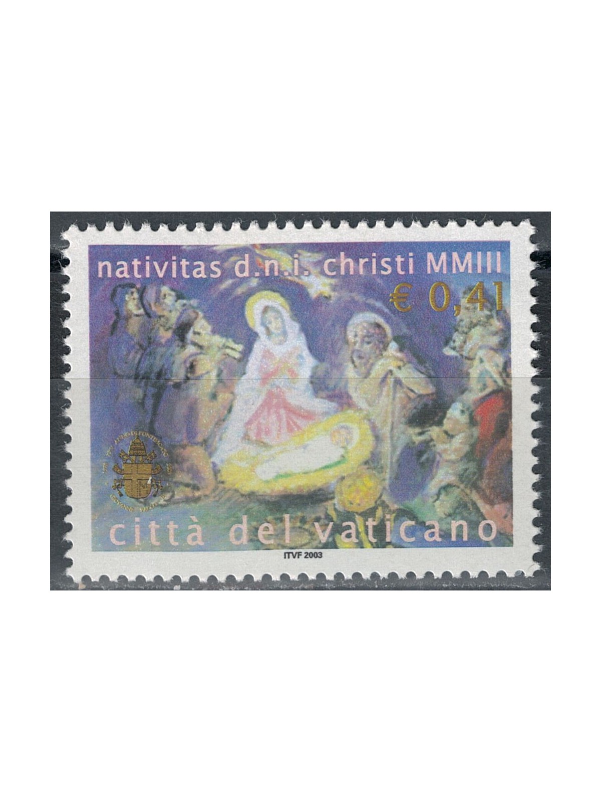VATICANO 2003 Natale MNH**