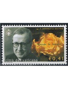 VATICAN 2003 Josemaria Escrivà MNH**