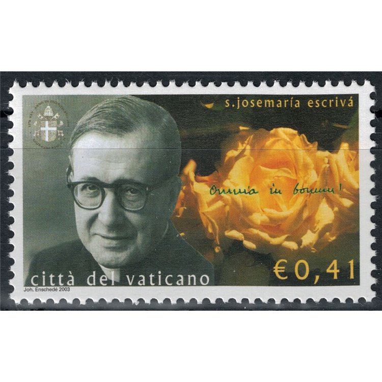 VATICAN 2003 Josemaria Escrivà MNH**