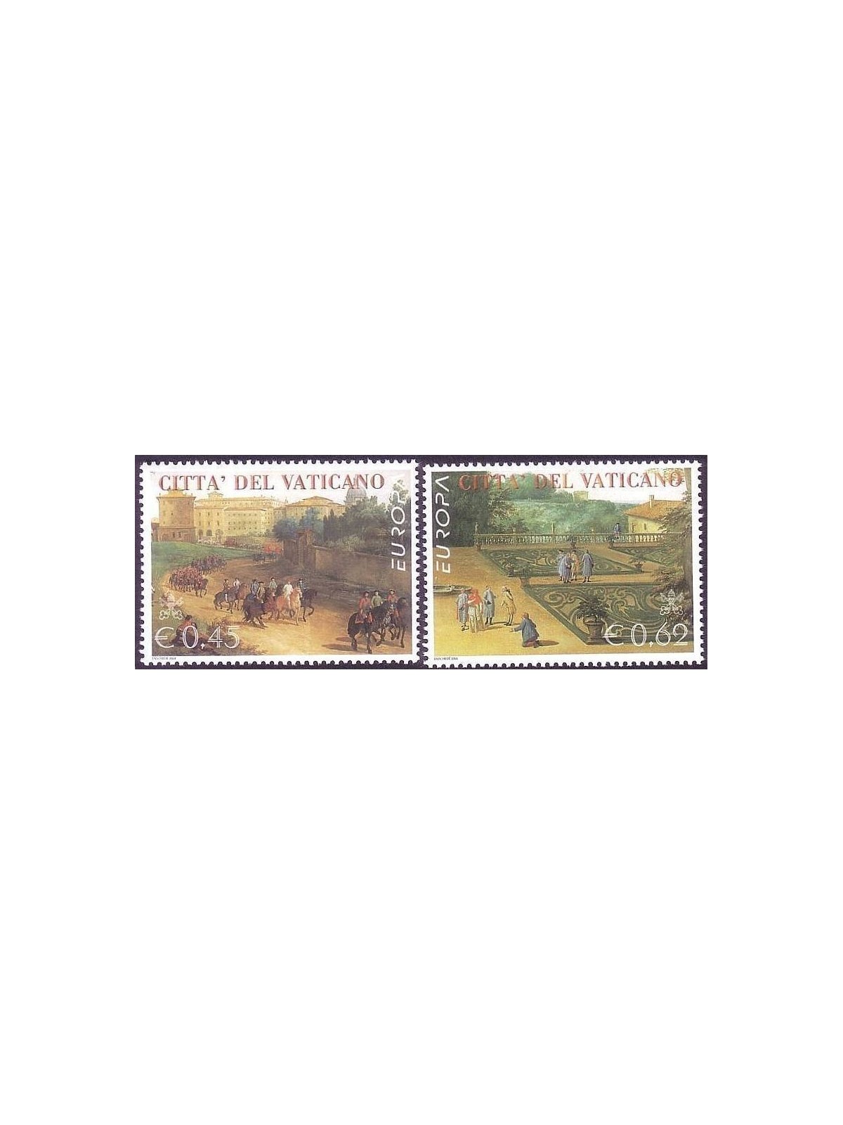 VATICAN 2004 Europe 2v MNH**