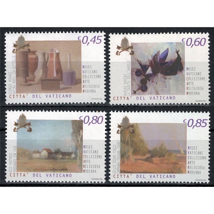 VATICANO 2004 Musei Vaticani 4v MNH**