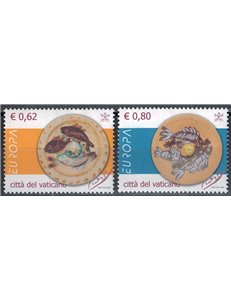 VATICAN 2005 Europe 2v MNH**