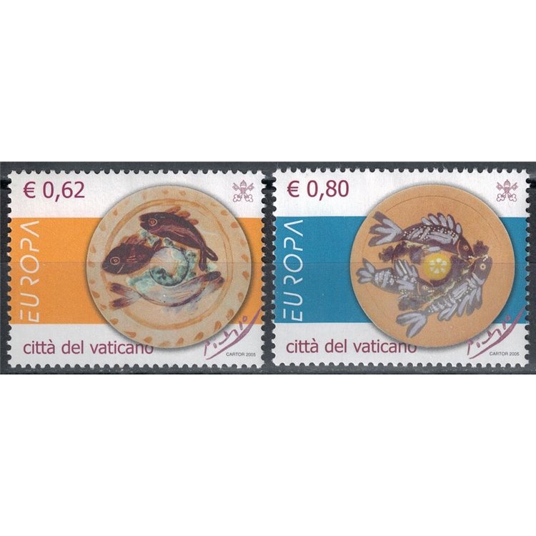 VATICAN 2005 Europe 2v MNH**