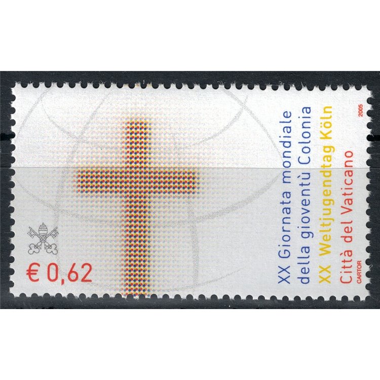 VATICANO 2005 Giornata mondiale della gioventù MNH**