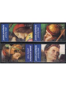 VATICANO 2005 Il Perugino del Papa 4v MNH**
