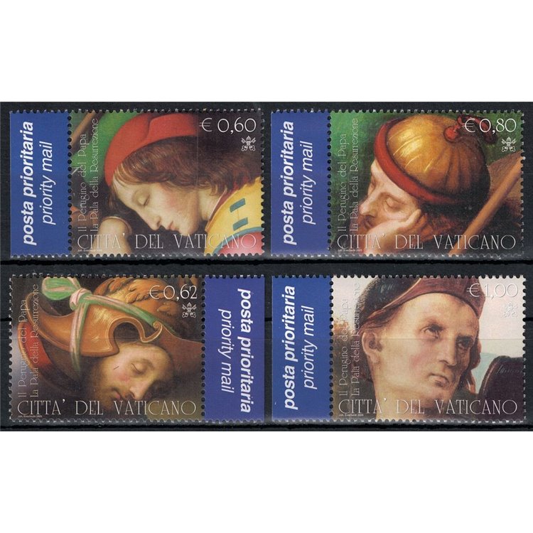 VATICAN 2005 The Pope's Perugino 4v MNH**
