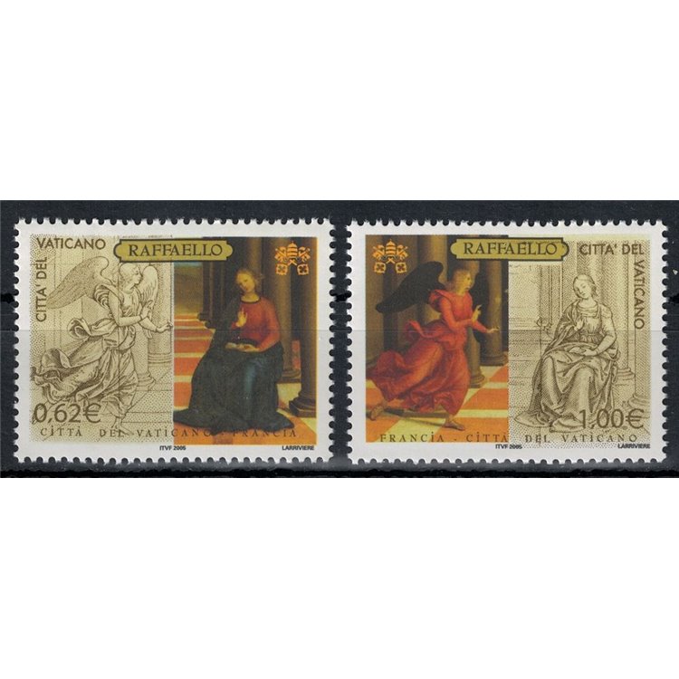 VATICANO 2005 Grandi musei del mondo 2v MNH**