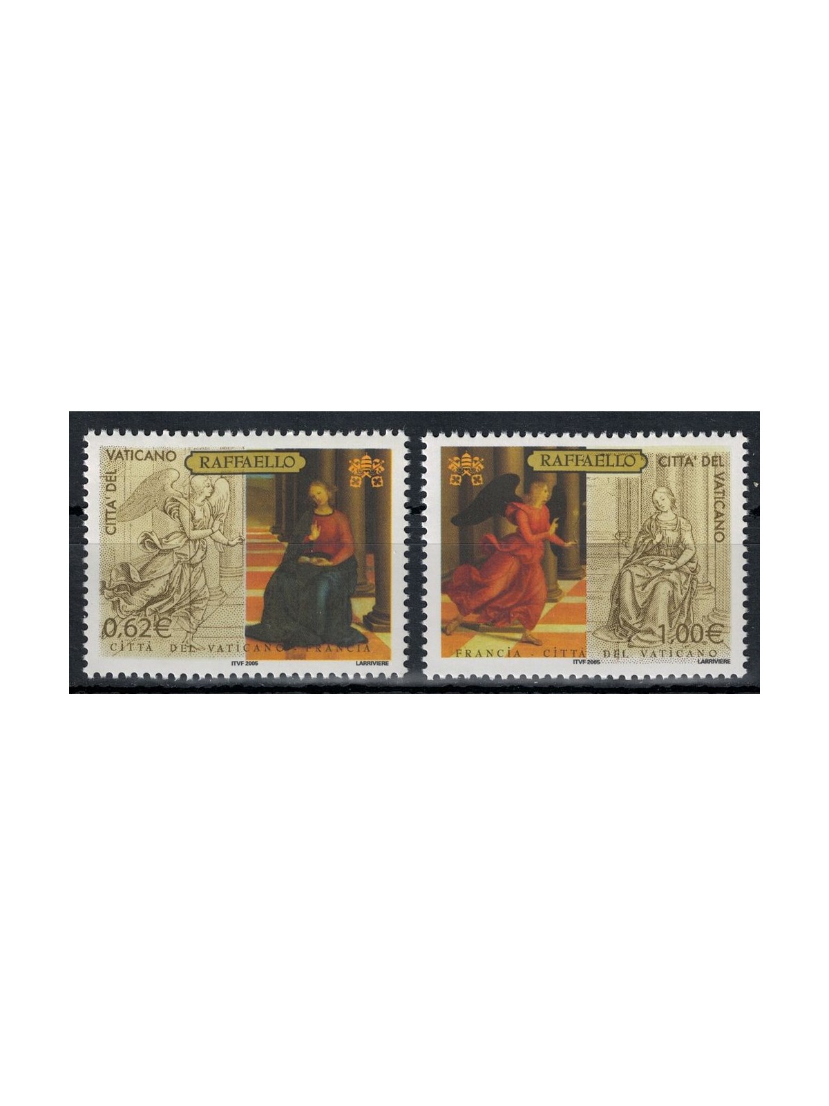 VATICANO 2005 Grandi musei del mondo 2v MNH**