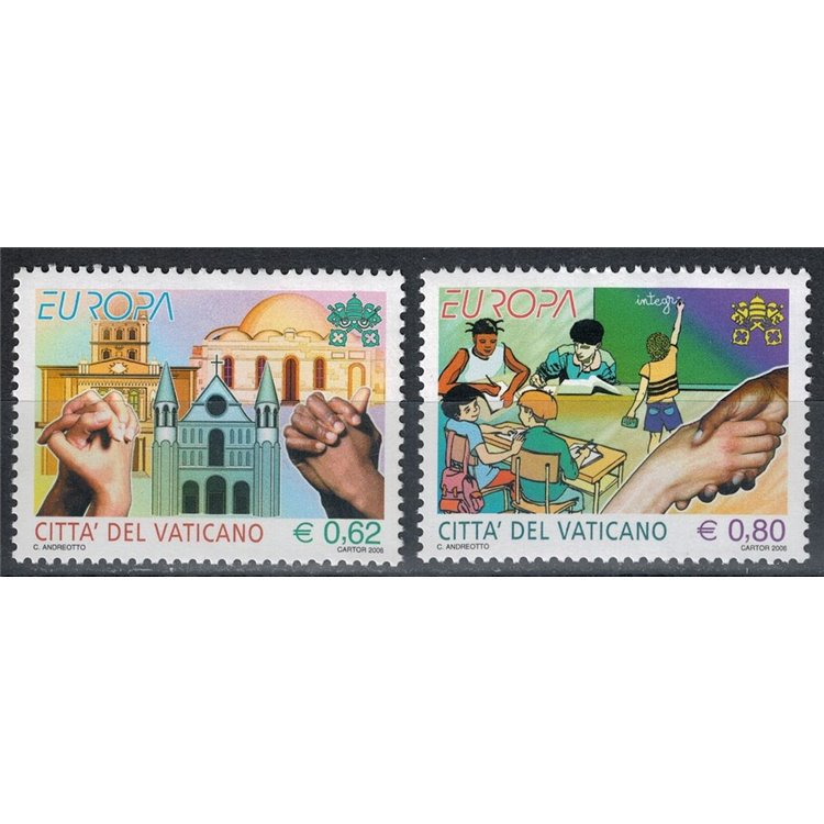 VATICAN 2006 Europe 2v MNH**