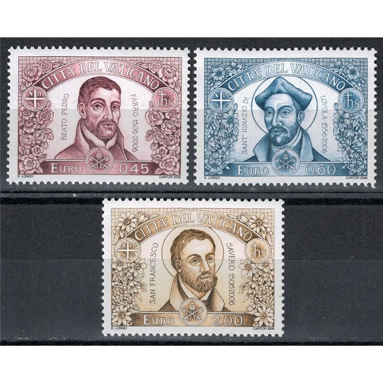 VATICANO 2006 Giubileo, Santi e Beati 3v MNH**