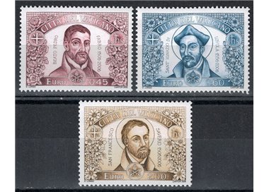 VATICANO 2006 Giubileo, Santi e Beati 3v MNH**