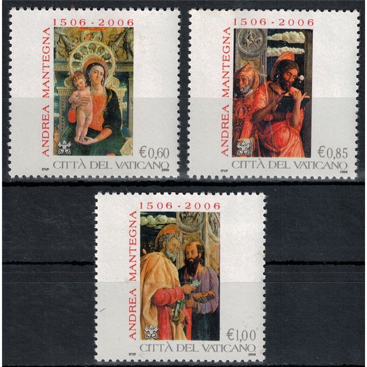 VATICAN 2006 Andrea Mantegna 3v MNH**