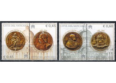 VATICAN 2006 Renovation of St. Peter's 4v MNH**