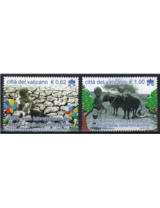 VATICANO 2006 Anno internazionale dei deserti 2v MNH**