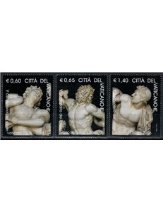 VATICANO 2006 Musei Vaticani 3v MNH**