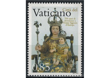 VATICAN 2009 Our Lady of Europe MNH**