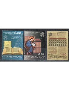 VATICAN 2009 World Book Day 3v MNH**