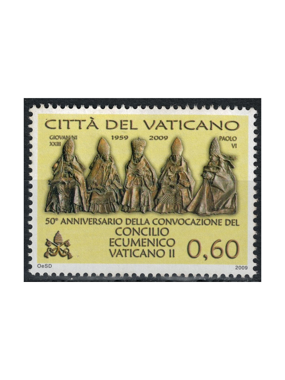 VATICAN 2009 Ecumenical Council MNH**