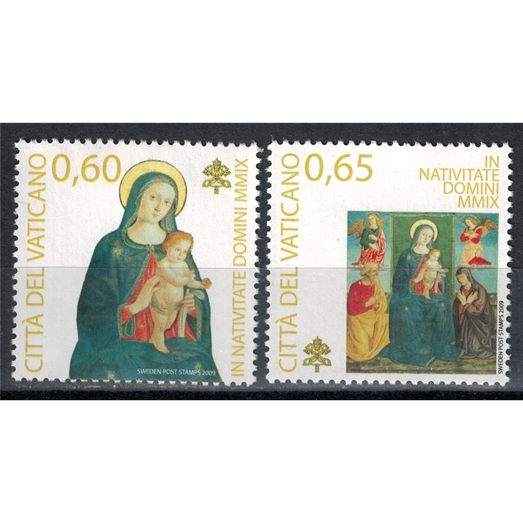 VATICAN 2009 Christmas 2v MNH**