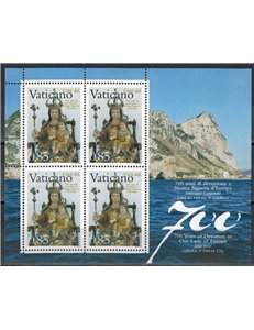 VATICAN 2009 Our Lady of Europe s/s MNH**