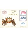 VATICAN 1985 Philatelic Exhibition s/s MNH**