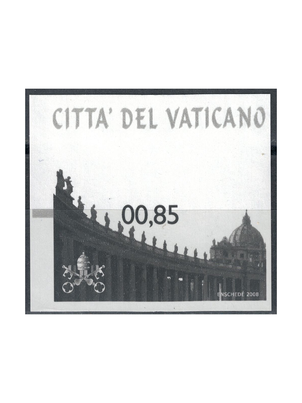 VATICAN 2008 St. Peter's Basilica MNH**