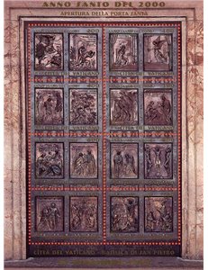 VATICAN 1999 Opening of the Holy Door s/s MNH**
