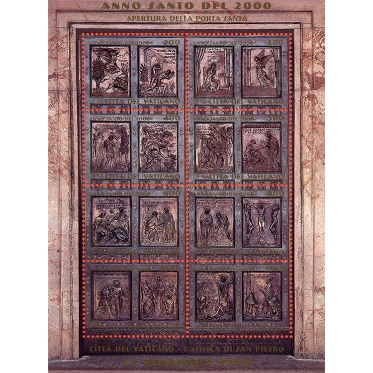 VATICAN 1999 Opening of the Holy Door s/s MNH**