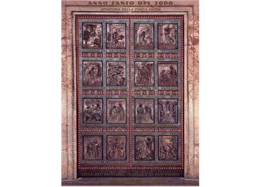 VATICAN 1999 Opening of the Holy Door s/s MNH**