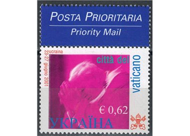 VATICANO 2002 Viaggi di Giovanni Paolo II da libretto MNH**