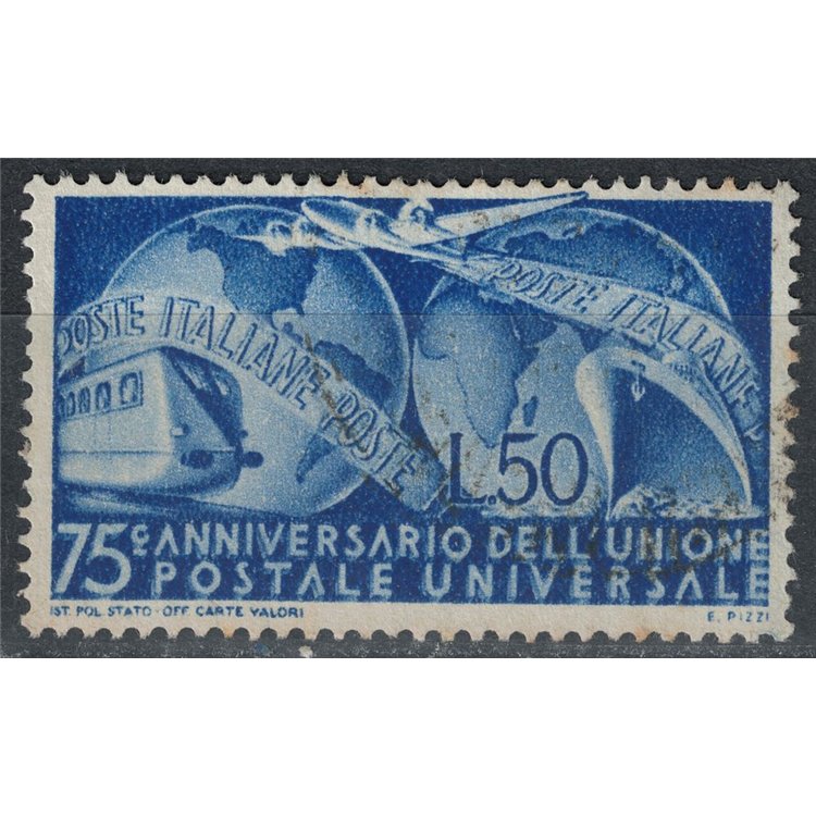 ITALY 1949 Variety Anniversary UPU 599a us